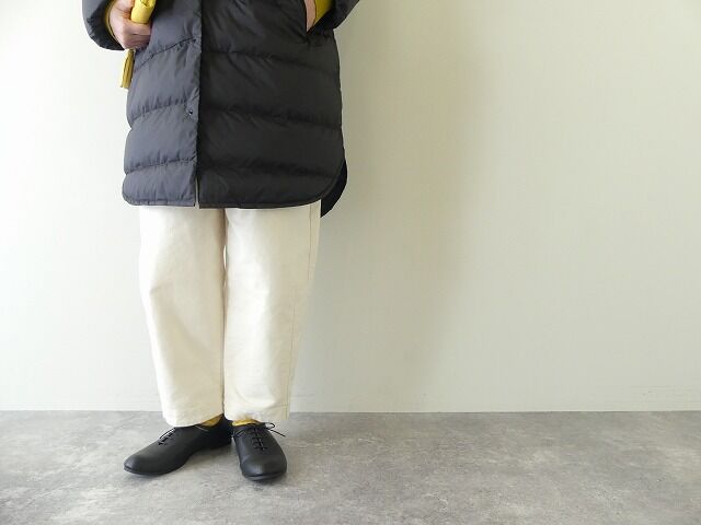 ORCIVAL(オーシバル) ノーカラーライトダウンコート ROUND NECK LONG COATの商品画像17