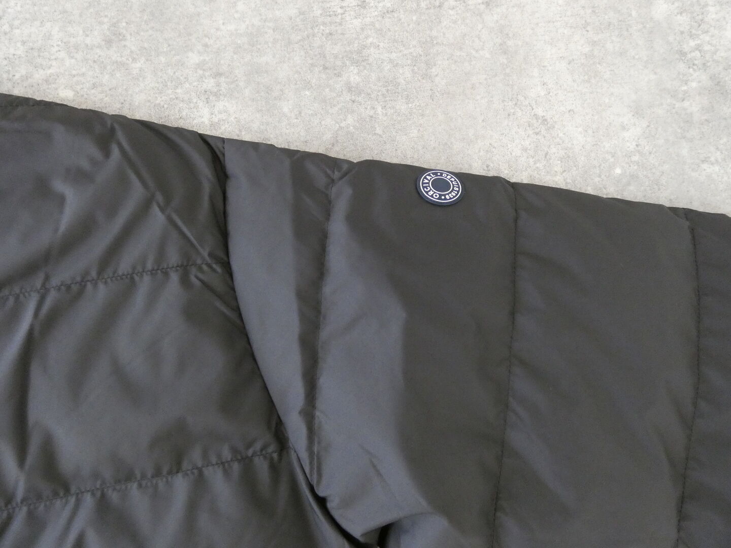 ORCIVAL(オーシバル) ノーカラーライトダウンコート ROUND NECK LONG COATの商品画像19