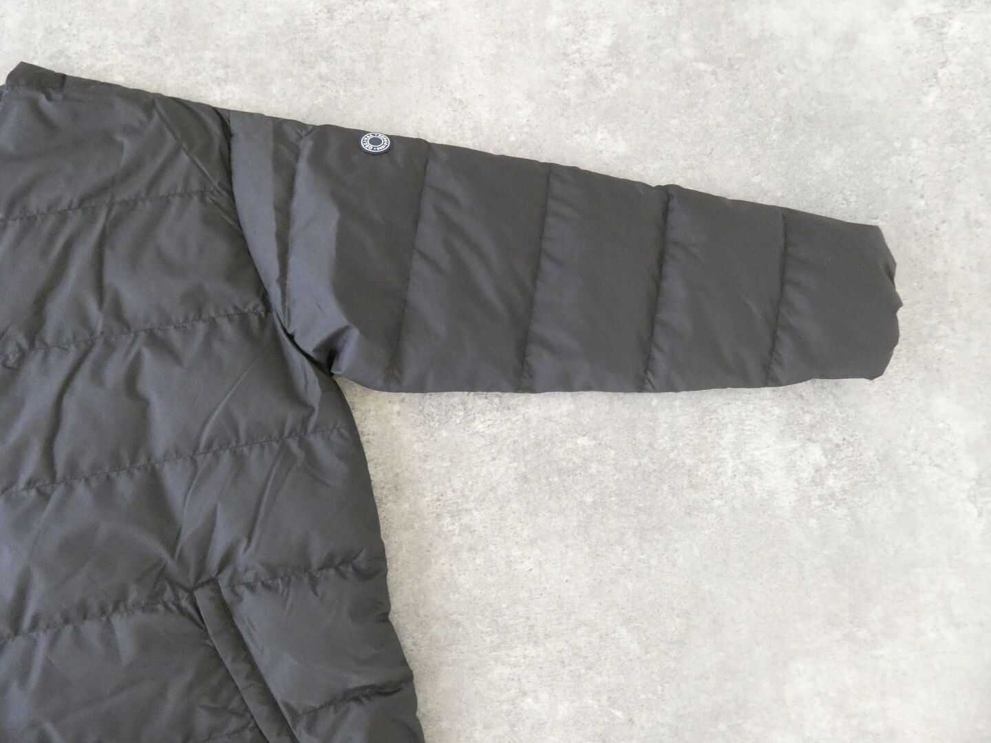 ORCIVAL(オーシバル) ノーカラーライトダウンコート ROUND NECK LONG COATの商品画像20