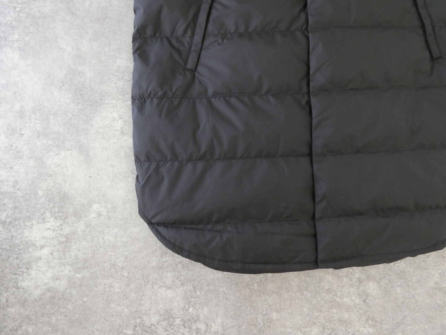 ORCIVAL(オーシバル) ノーカラーライトダウンコート ROUND NECK LONG COATの商品画像21