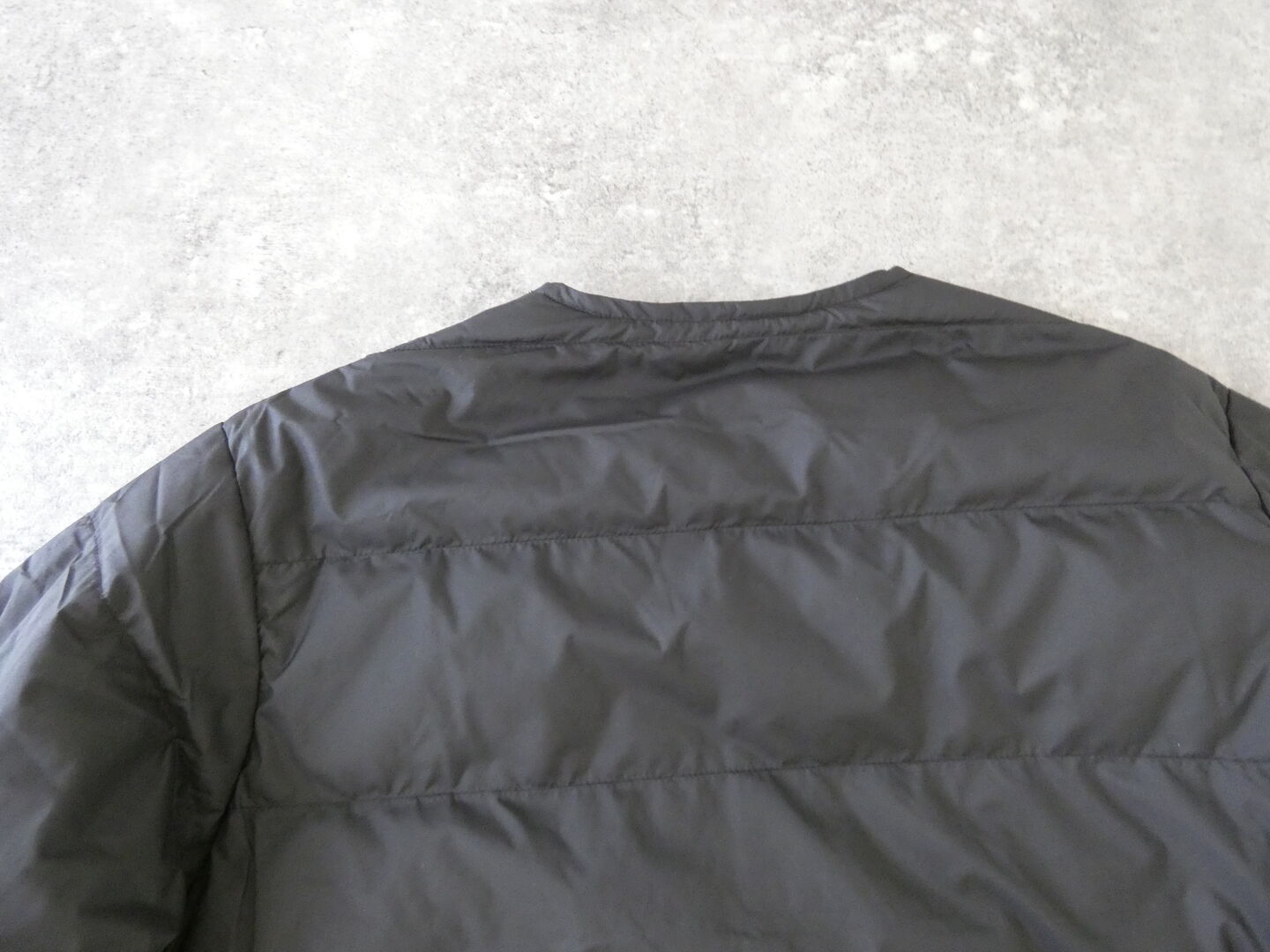 ORCIVAL(オーシバル) ノーカラーライトダウンコート ROUND NECK LONG COATの商品画像24