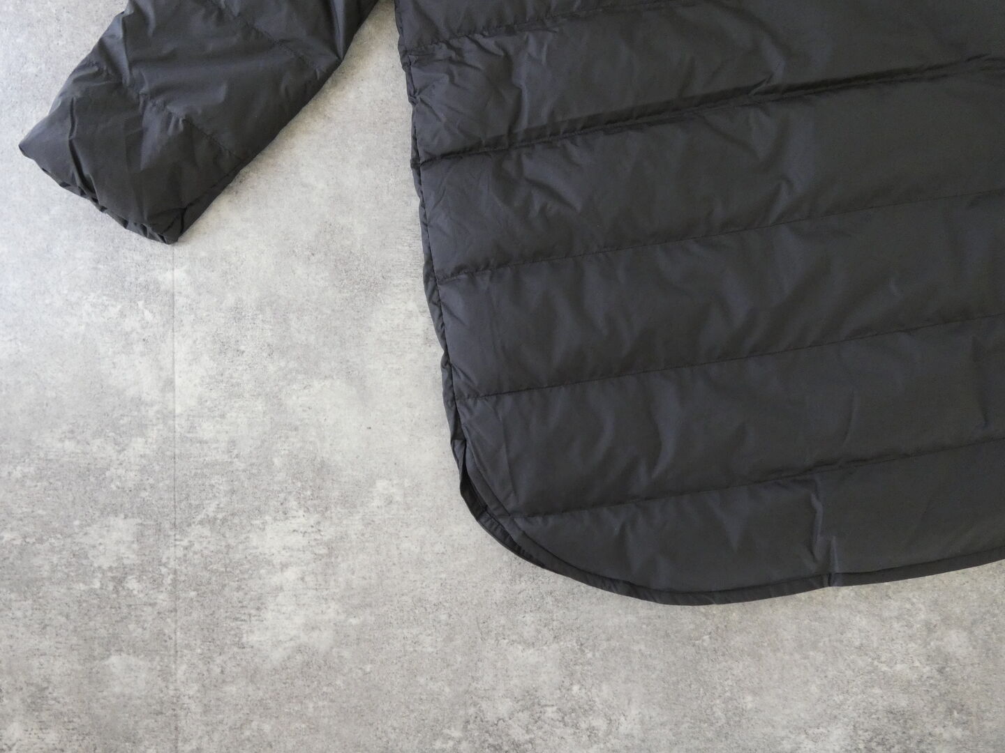 ORCIVAL(オーシバル) ノーカラーライトダウンコート ROUND NECK LONG COATの商品画像25
