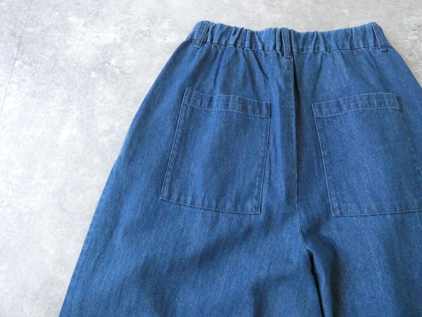 PARADIS(パラディ) コットンデニムタックワイドパンツの商品画像28