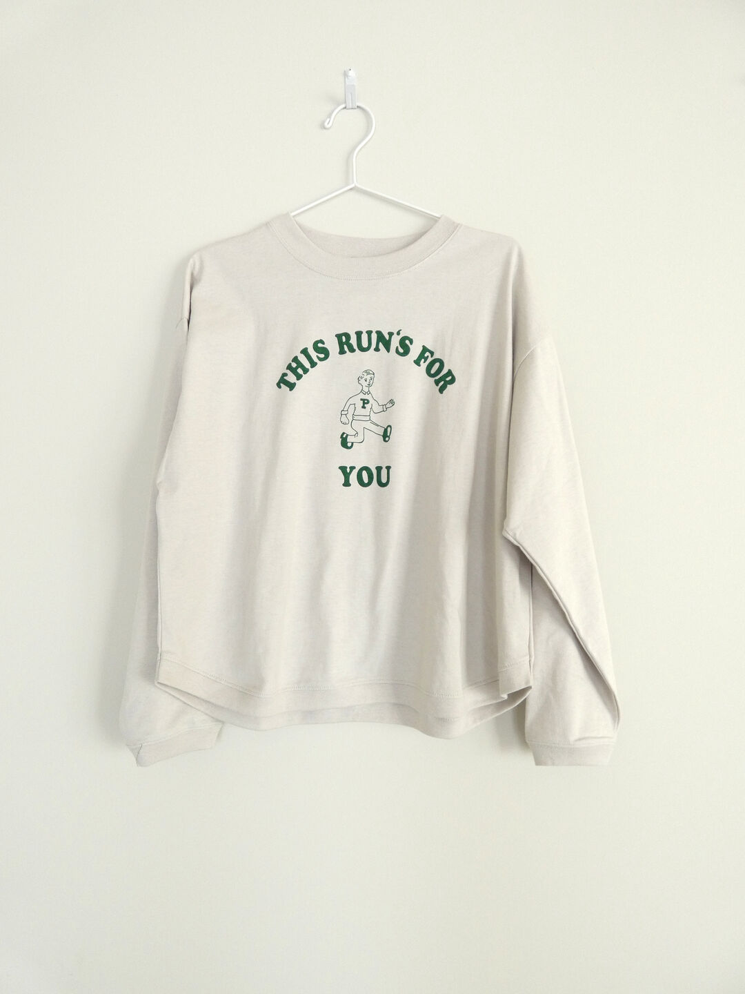 PACIFIC PARK STORE(パシフィックパークストア) ヘムラウンドプリントT THIS RUNS FOR YOUの商品画像10