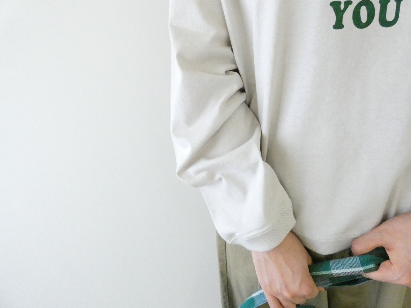 PACIFIC PARK STORE(パシフィックパークストア) ヘムラウンドプリントT THIS RUNS FOR YOUの商品画像5