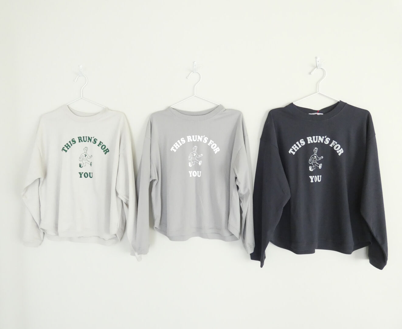 PACIFIC PARK STORE(パシフィックパークストア) ヘムラウンドプリントT THIS RUNS FOR YOUの商品画像8