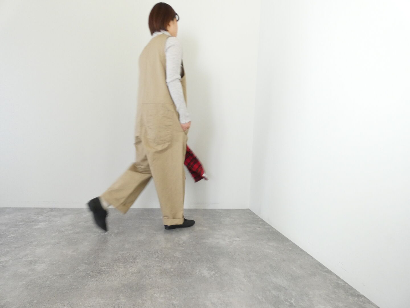 prit(プリット) コットンリネン交織カルゼオールインワンの商品画像10