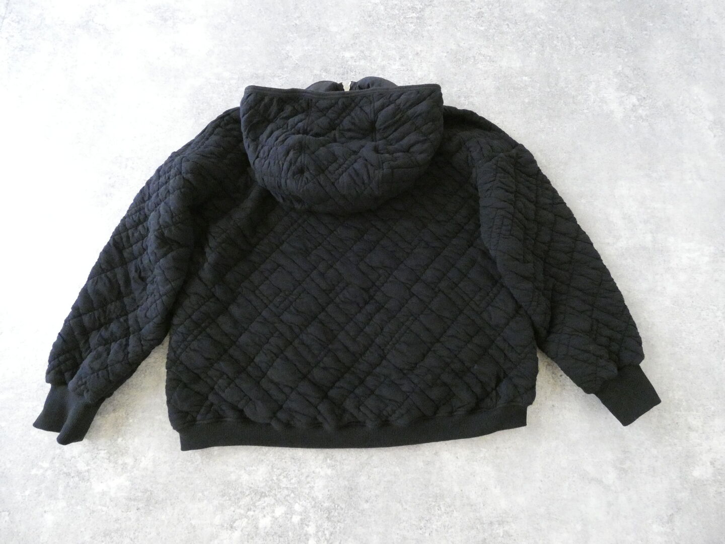 prit(プリット) シュリンクキルトフードZIPブルゾンの商品画像12