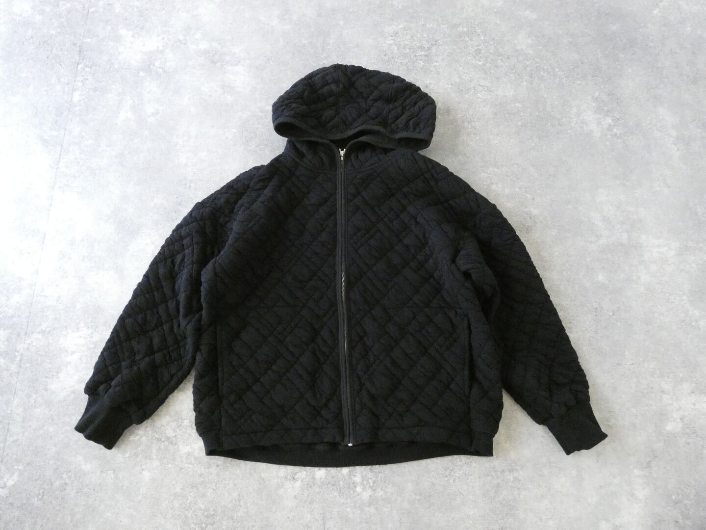 prit(プリット) シュリンクキルトフードZIPブルゾンの商品画像2