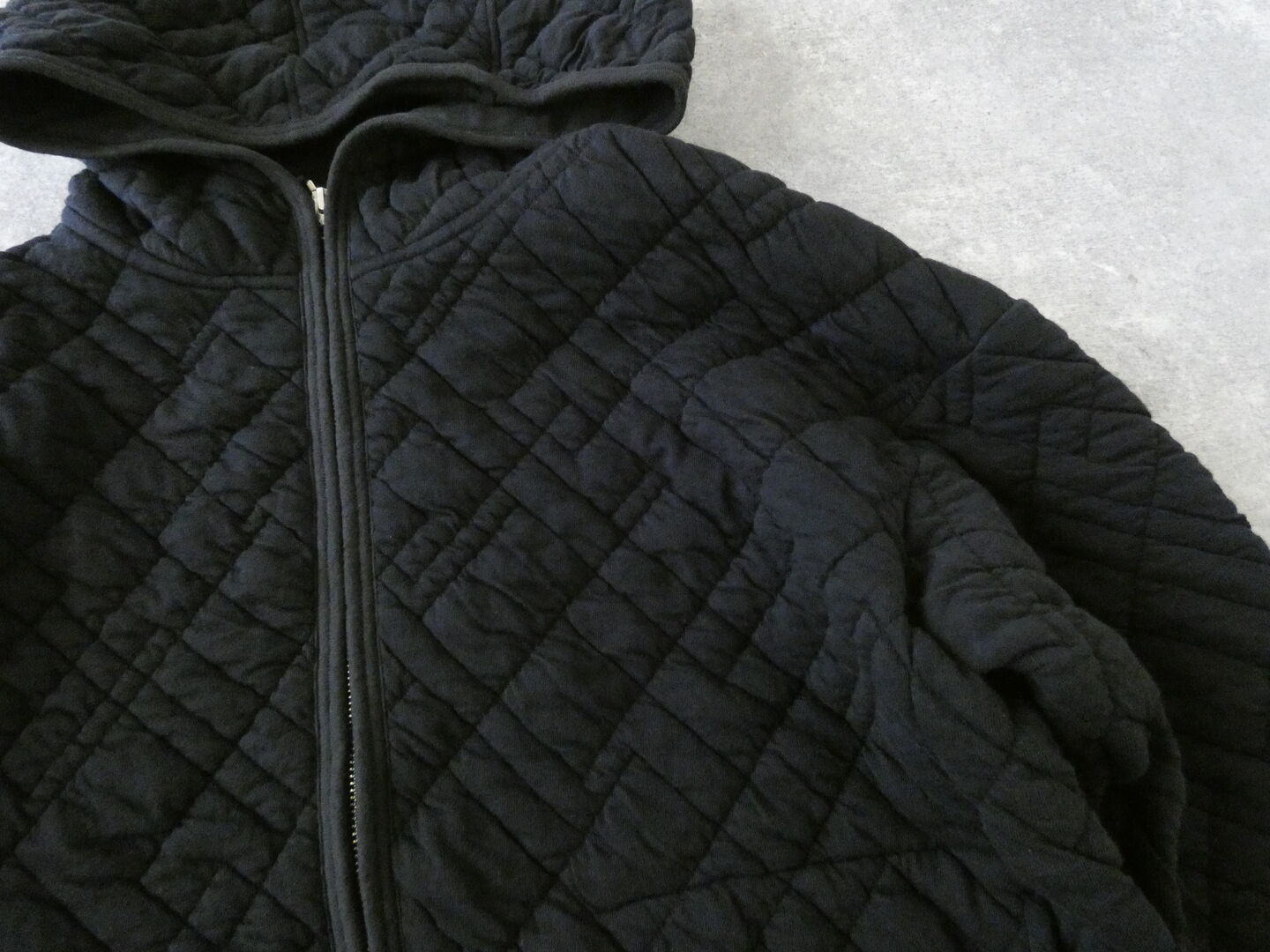 prit(プリット) シュリンクキルトフードZIPブルゾンの商品画像23