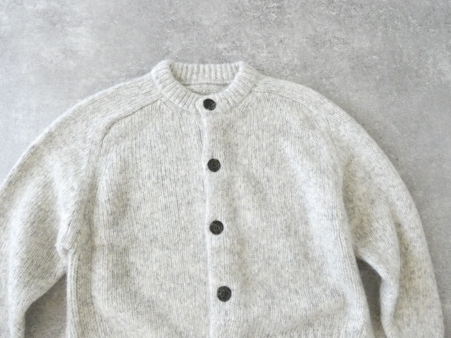 prit(プリット) 1/2.5アルパカコットン3G天竺編みクルーネックカーディガンの商品画像21