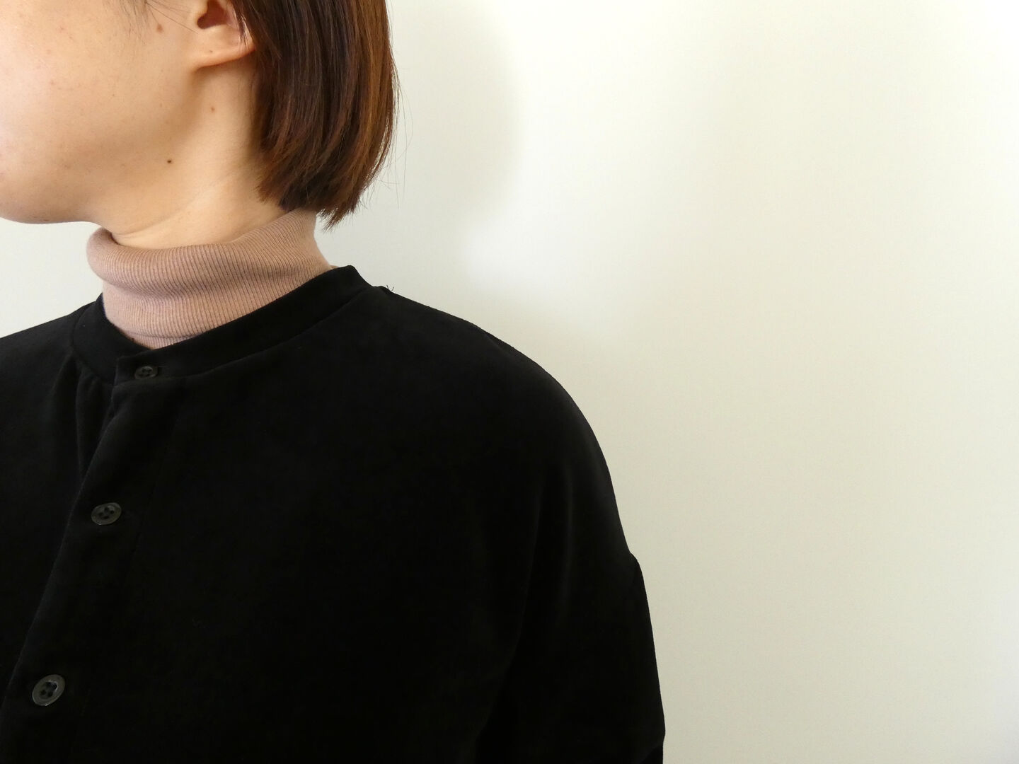 prit(プリット) ソフトベロアクルーネックカーディガンの商品画像3