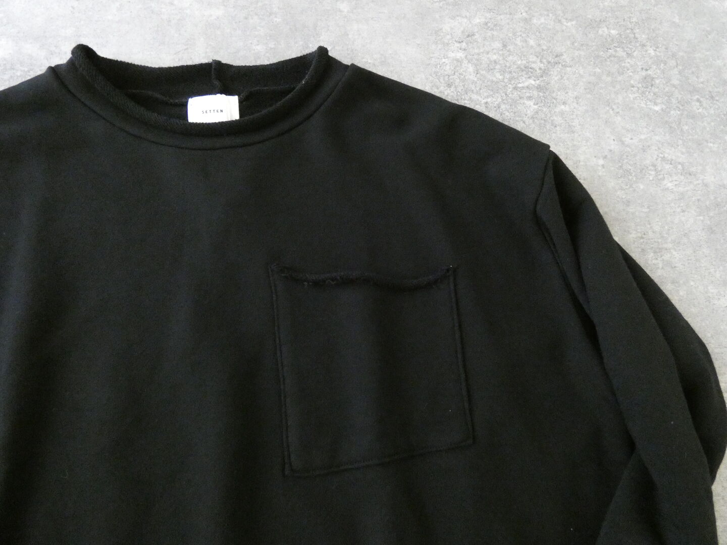 setten(セッテン) ベーシック裏毛カットオフポケットプルオーバーの商品画像45