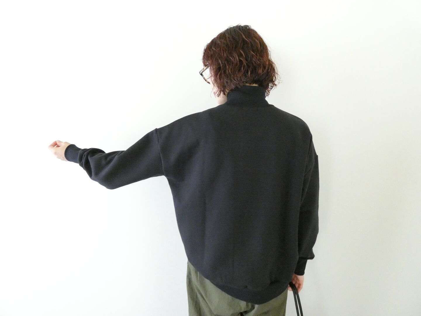 TRAVAIL MANUEL(トラバイユマニュアル) ブラッシュウラケハイネックプルオーバーの商品画像10