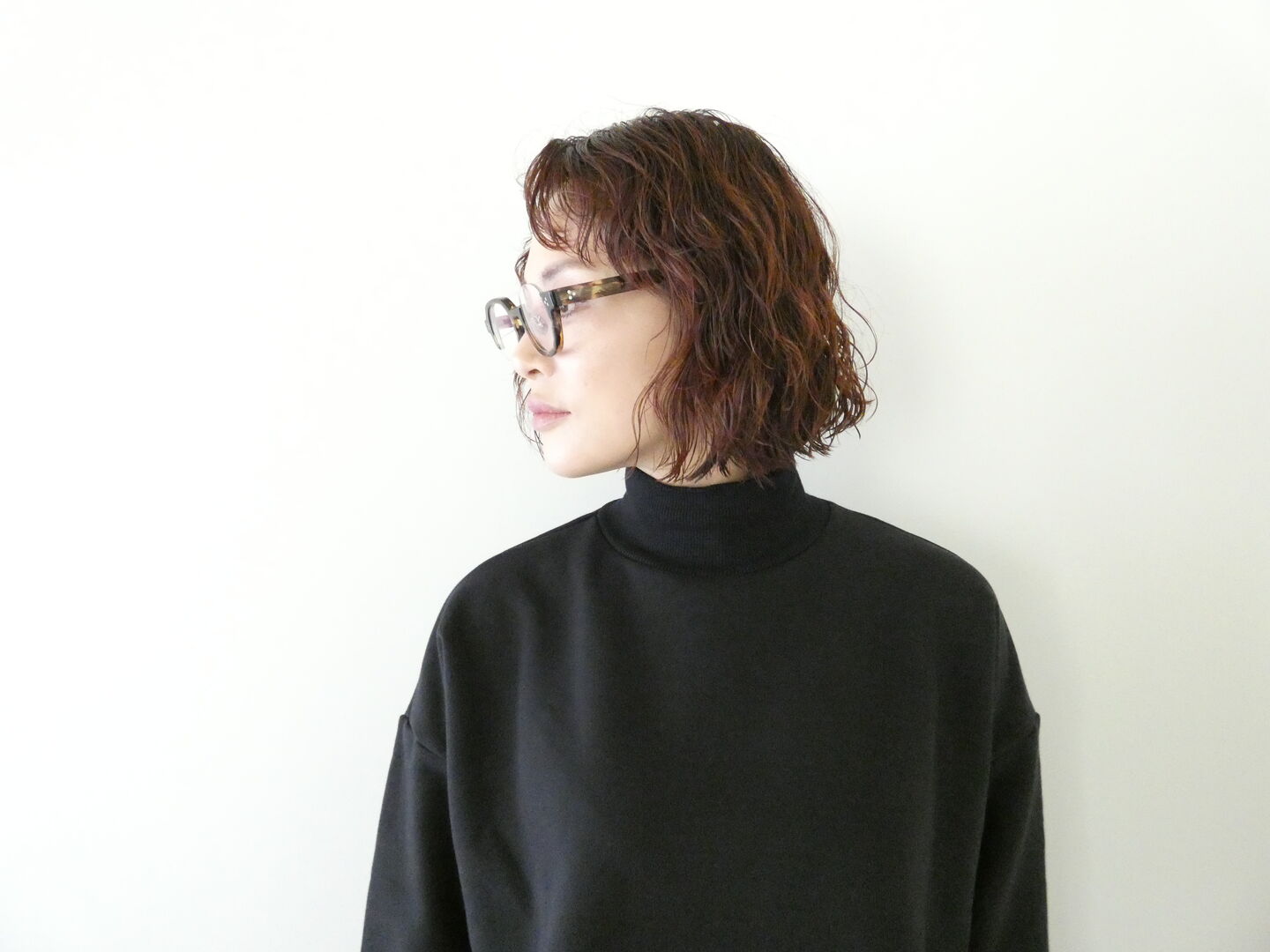 TRAVAIL MANUEL(トラバイユマニュアル) ブラッシュウラケハイネックプルオーバーの商品画像4