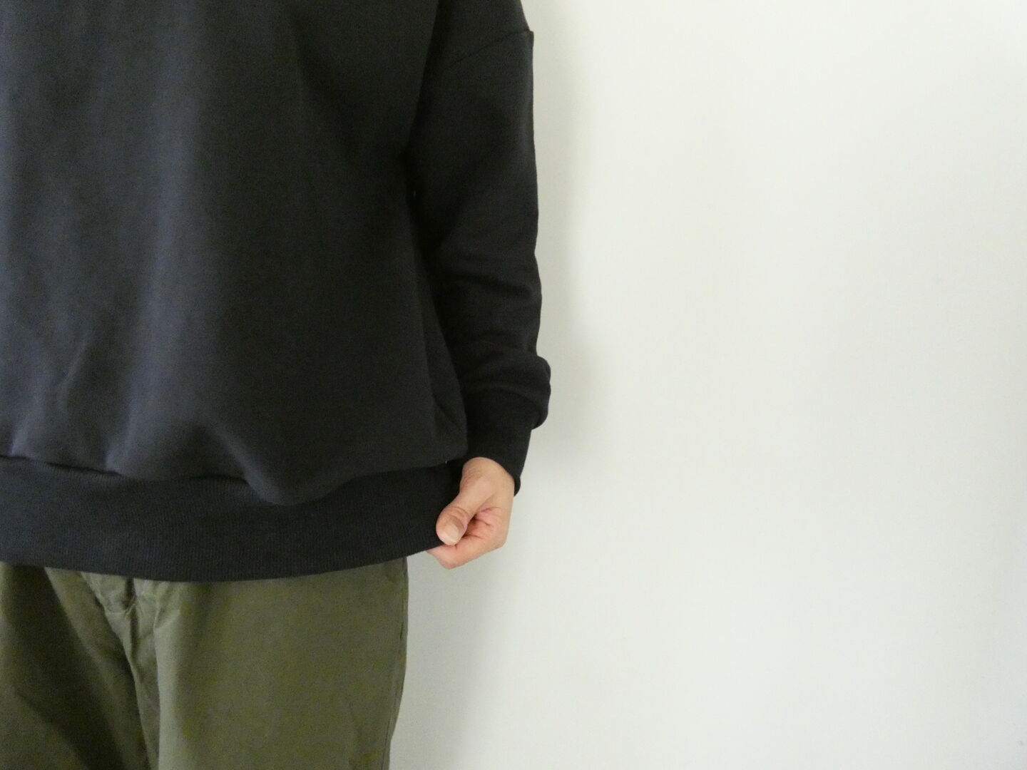 TRAVAIL MANUEL(トラバイユマニュアル) ブラッシュウラケハイネックプルオーバーの商品画像6