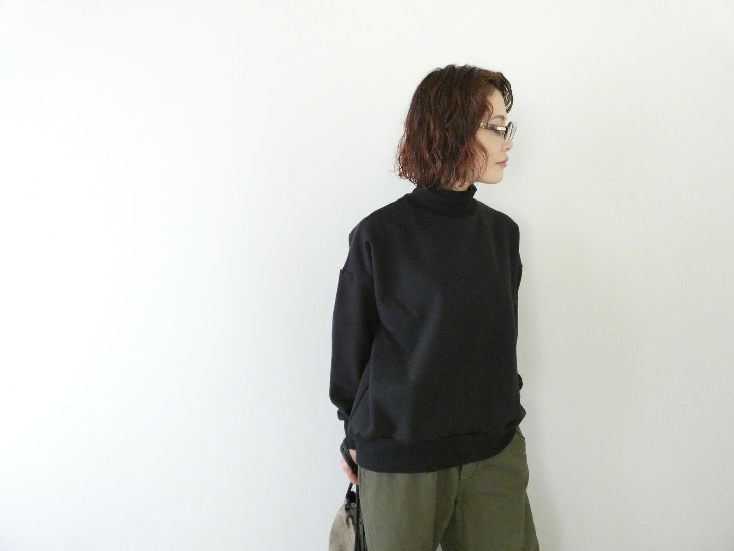 TRAVAIL MANUEL(トラバイユマニュアル) ブラッシュウラケハイネックプルオーバーの商品画像8
