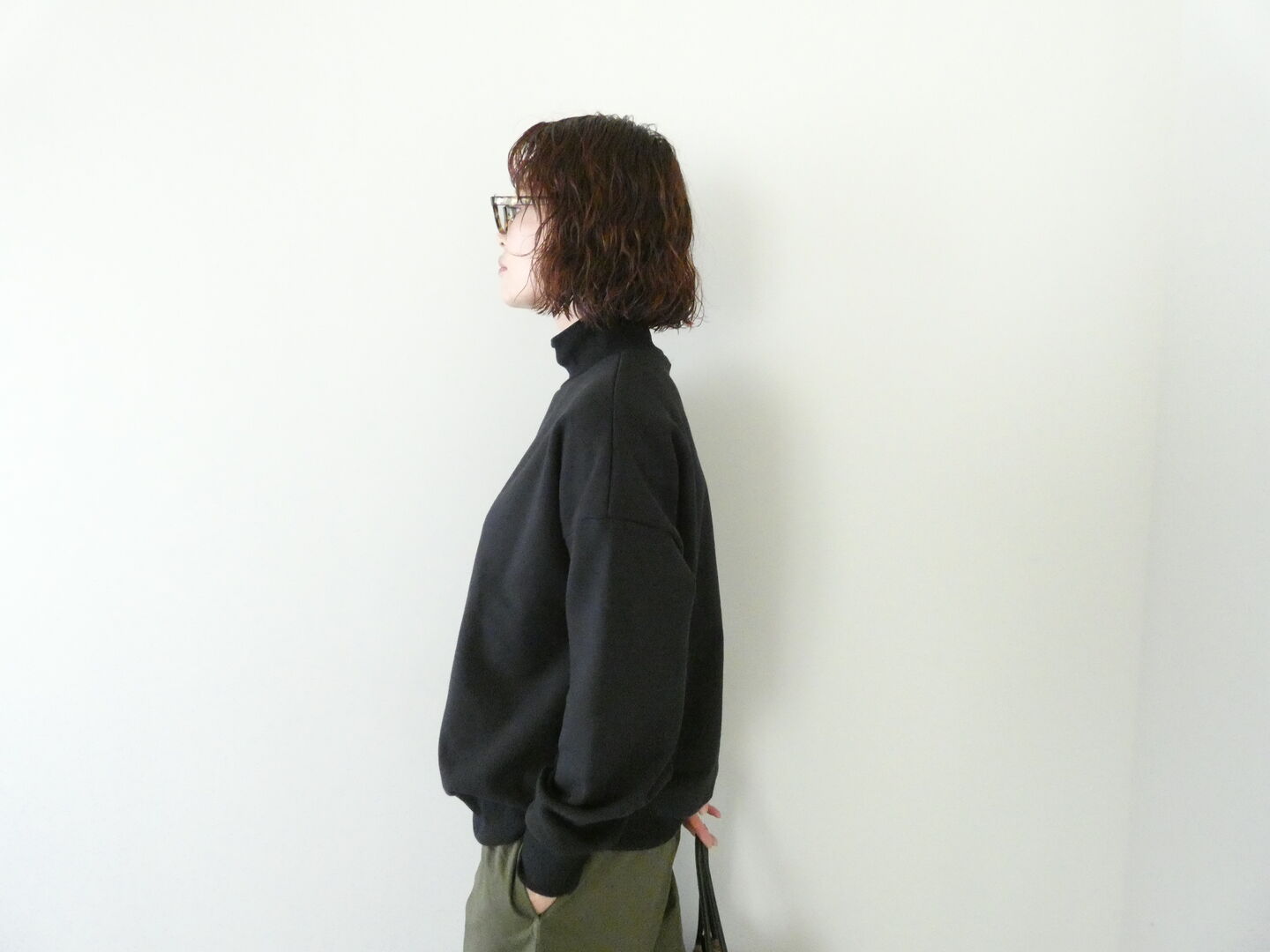 TRAVAIL MANUEL(トラバイユマニュアル) ブラッシュウラケハイネックプルオーバーの商品画像9