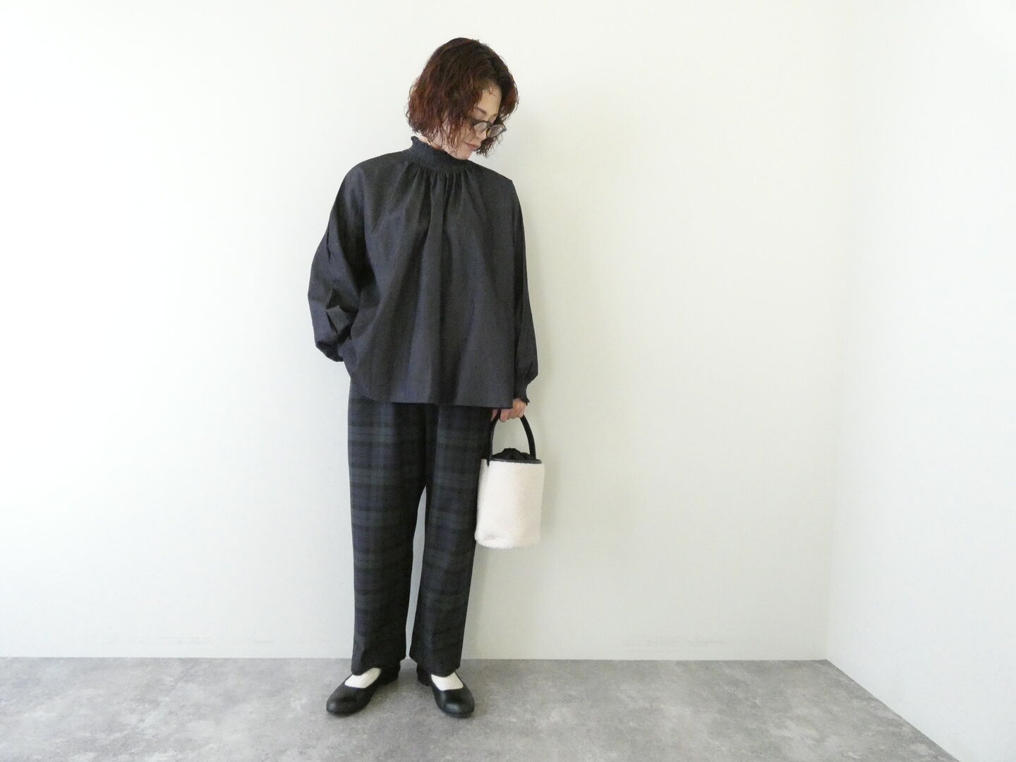 TRAVAIL MANUEL(トラバイユマニュアル) 先染めサーモストレッチパンツの商品画像6