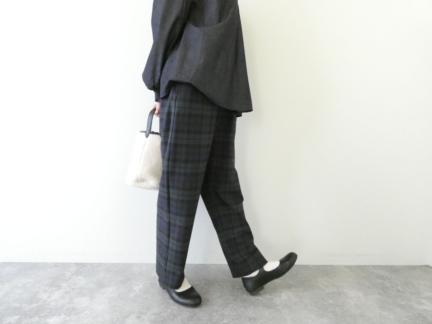 TRAVAIL MANUEL(トラバイユマニュアル) 先染めサーモストレッチパンツの商品画像7