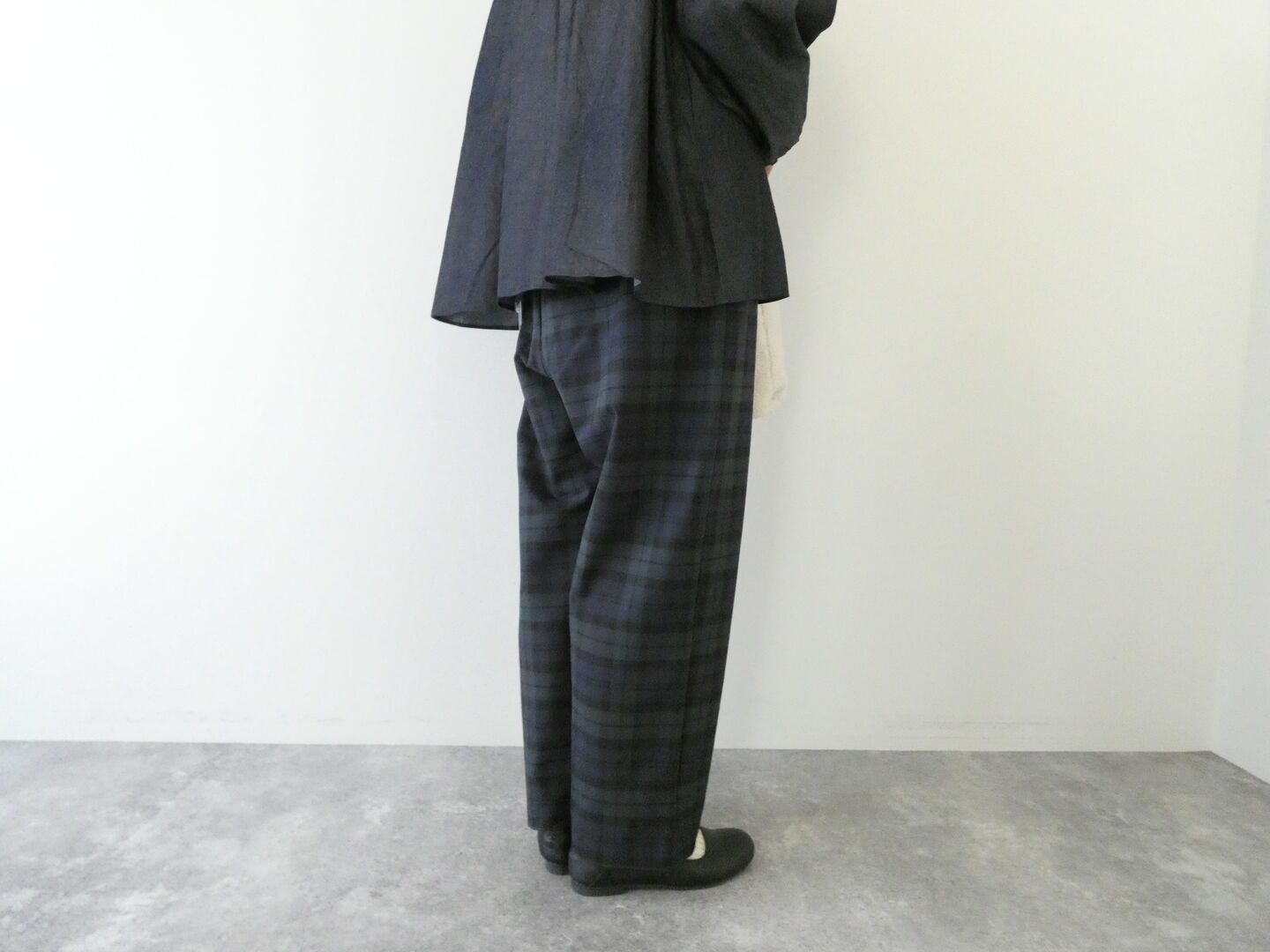 TRAVAIL MANUEL(トラバイユマニュアル) 先染めサーモストレッチパンツの商品画像8