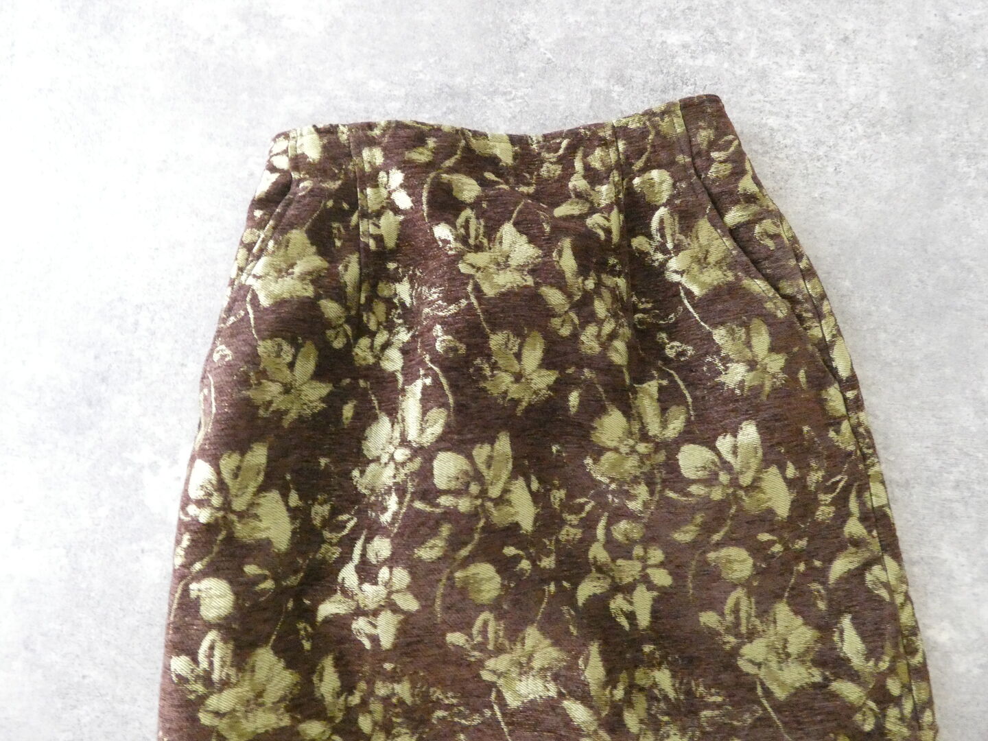 NOMBRE IMPAIR(ノンブルアンペール) フラワーモールJQ　ストレートスカートの商品画像22