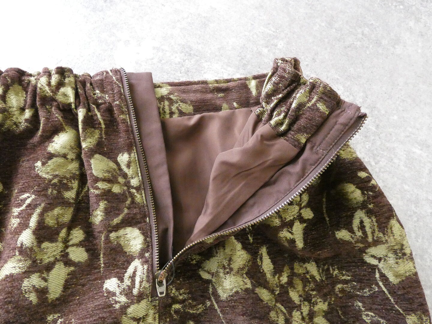 NOMBRE IMPAIR(ノンブルアンペール) フラワーモールJQ　ストレートスカートの商品画像27