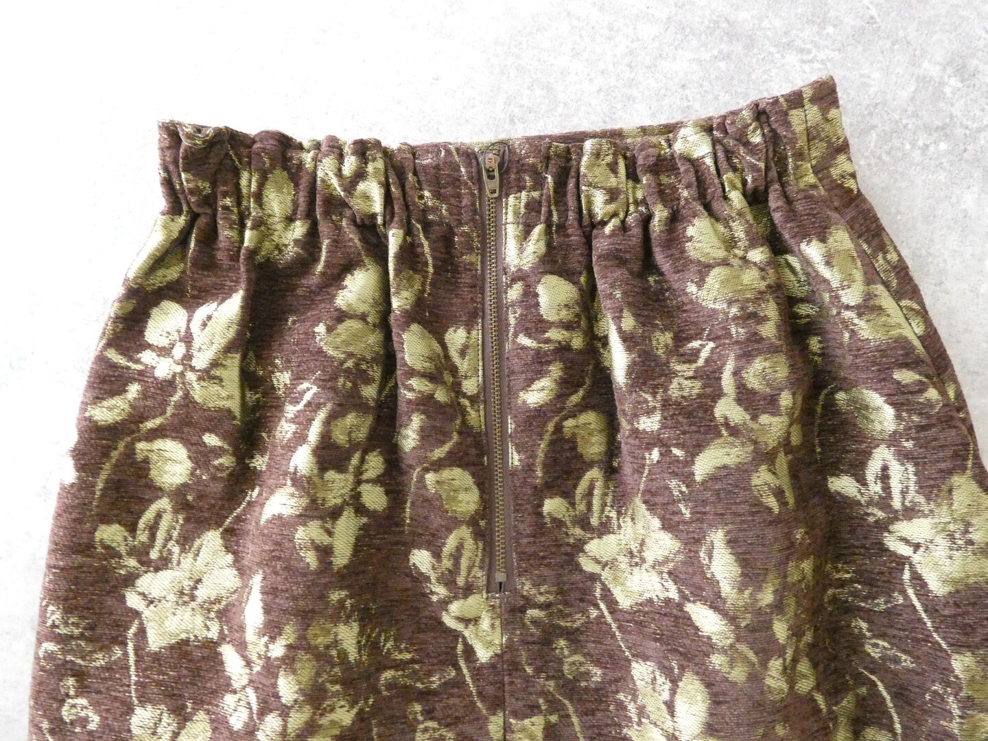 NOMBRE IMPAIR(ノンブルアンペール) フラワーモールJQ　ストレートスカートの商品画像29