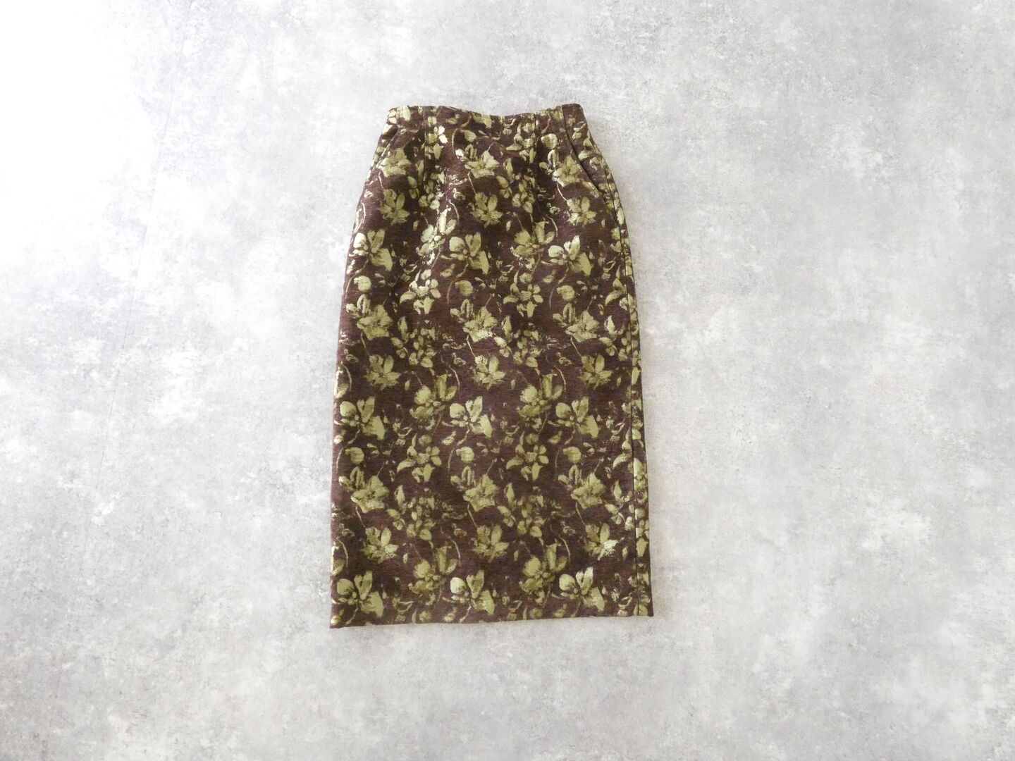 NOMBRE IMPAIR(ノンブルアンペール) フラワーモールJQ　ストレートスカートの商品画像3