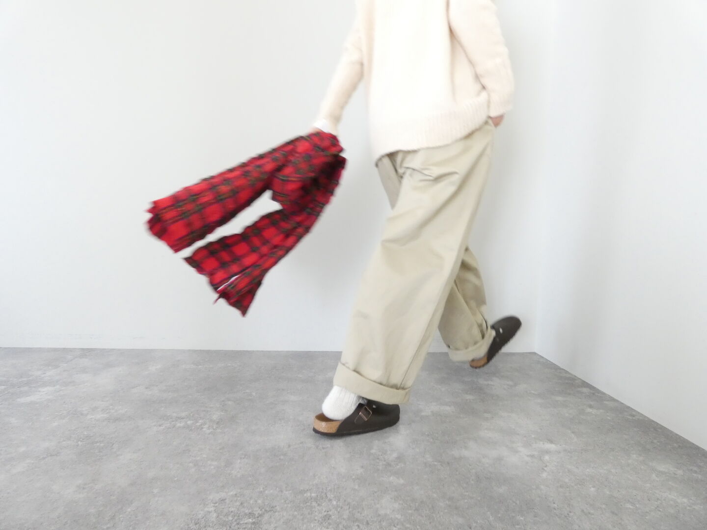 D.M.G.(ディーエムジー) サイドアジャストチノトラウザーの商品画像6