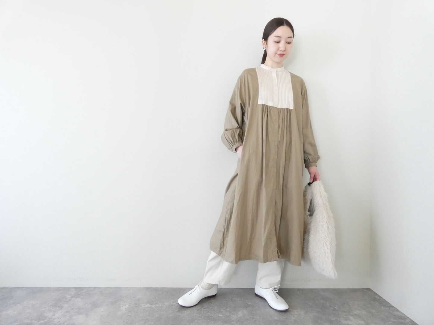 ichi(イチ) ビエラワッシャーワンピースの商品画像7