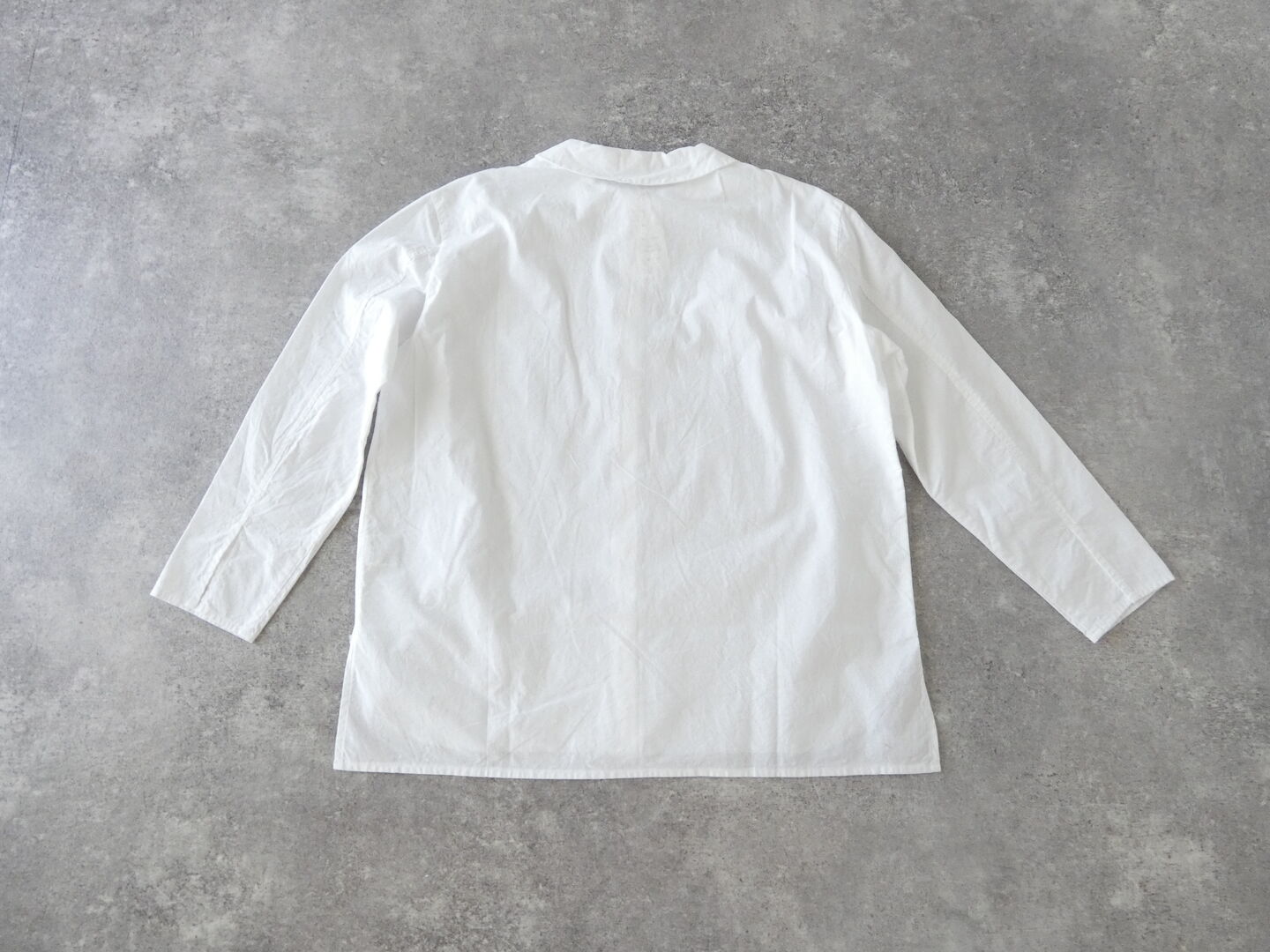 homspun(ホームスパン) パルキーシーチング薄手フラットカラーブラウスの商品画像11