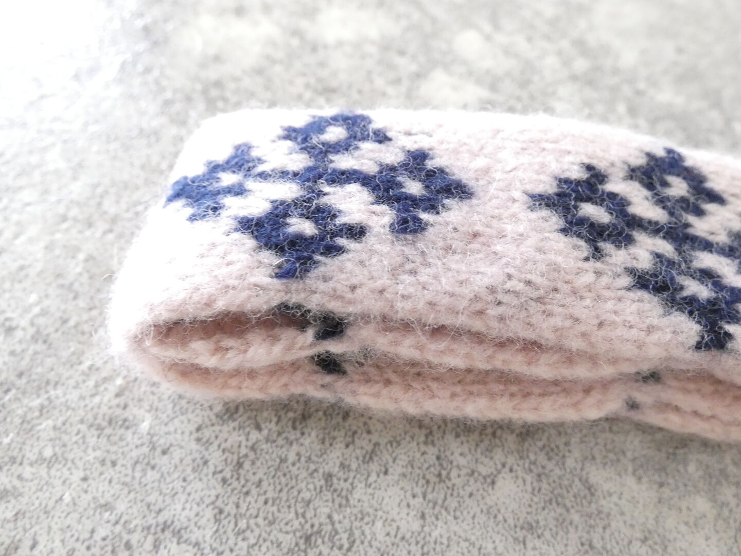 homspun(ホームスパン) メリノウールジャガード編みブレスレットの商品画像21