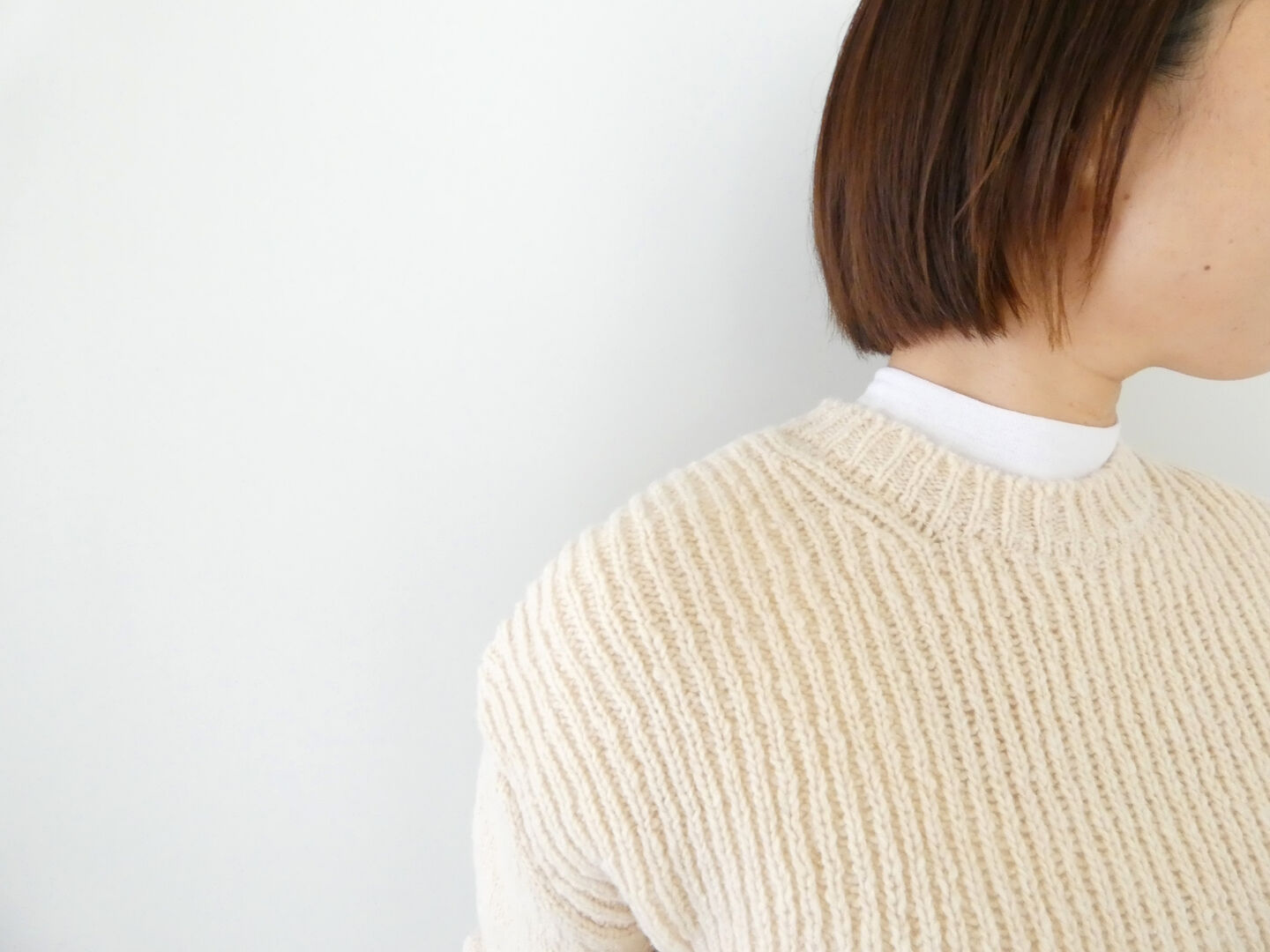 homspun(ホームスパン) ネップヤーンクループルオーバーの商品画像21