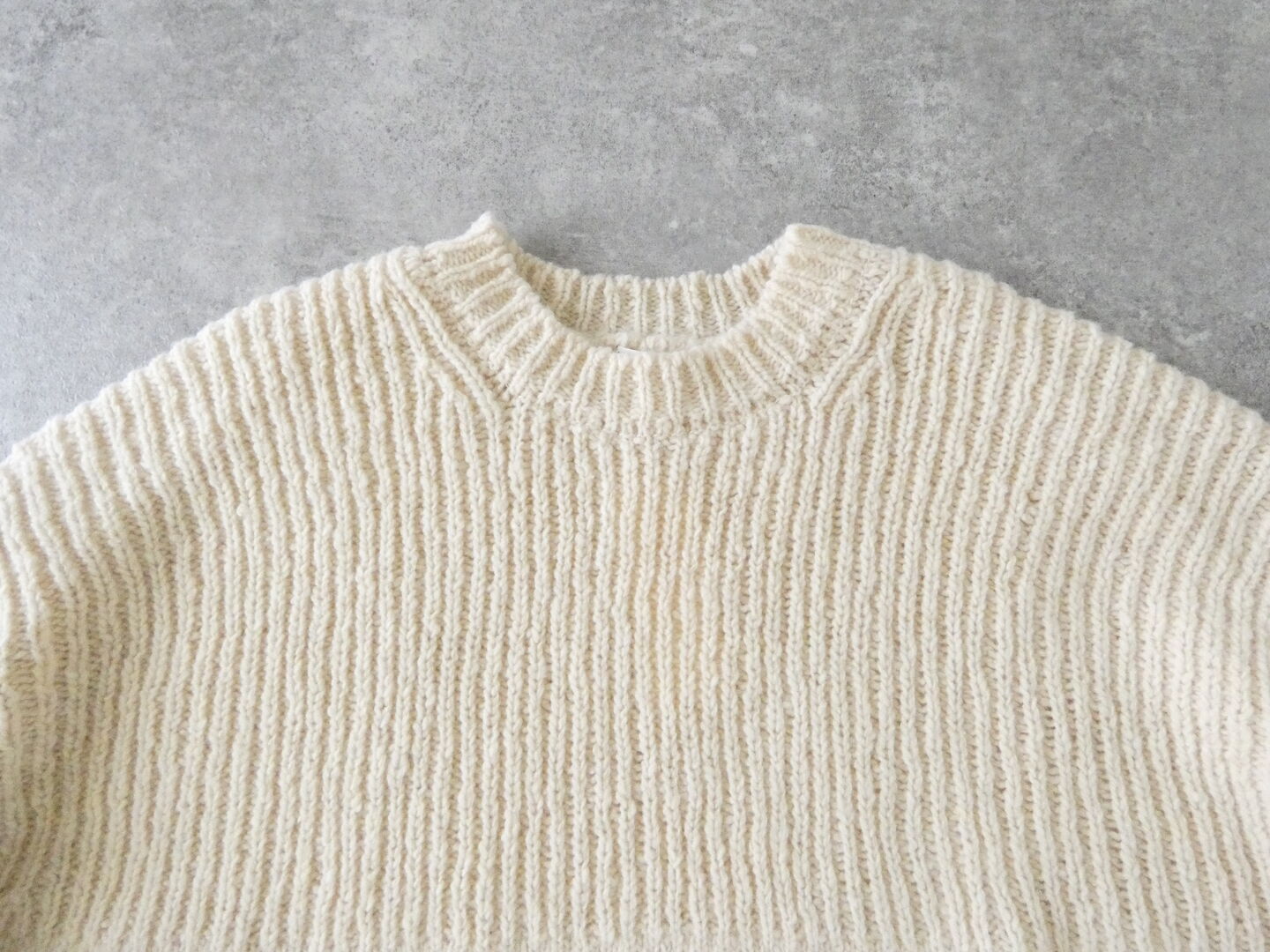 homspun(ホームスパン) ネップヤーンクループルオーバーの商品画像23