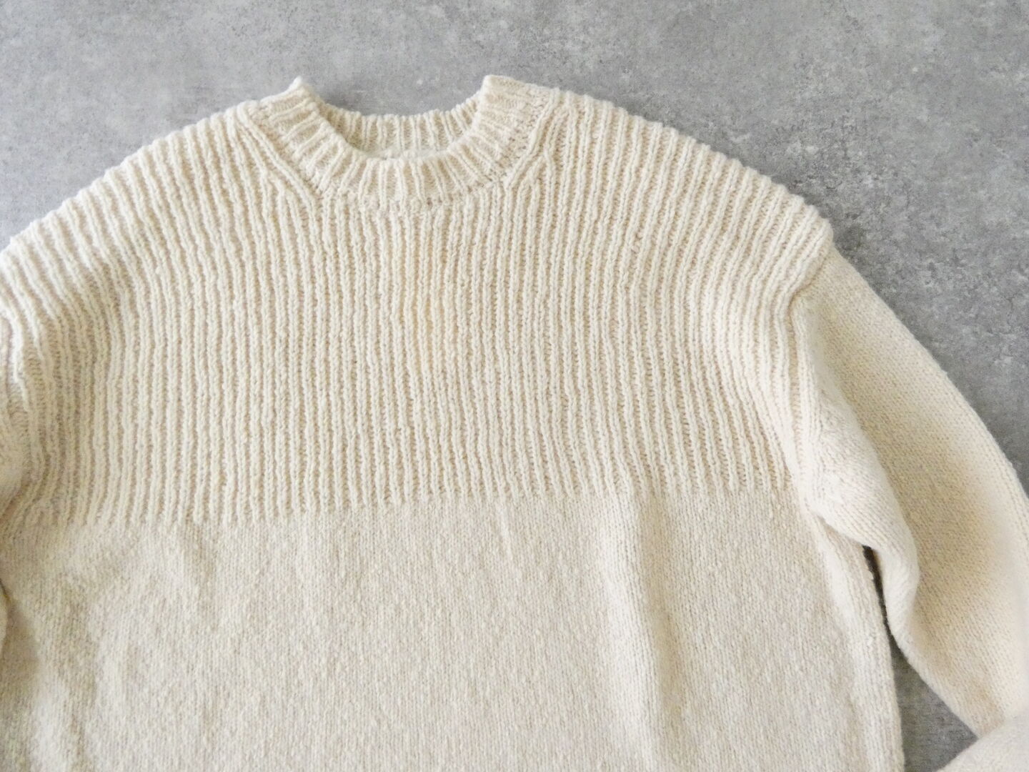homspun(ホームスパン) ネップヤーンクループルオーバーの商品画像24