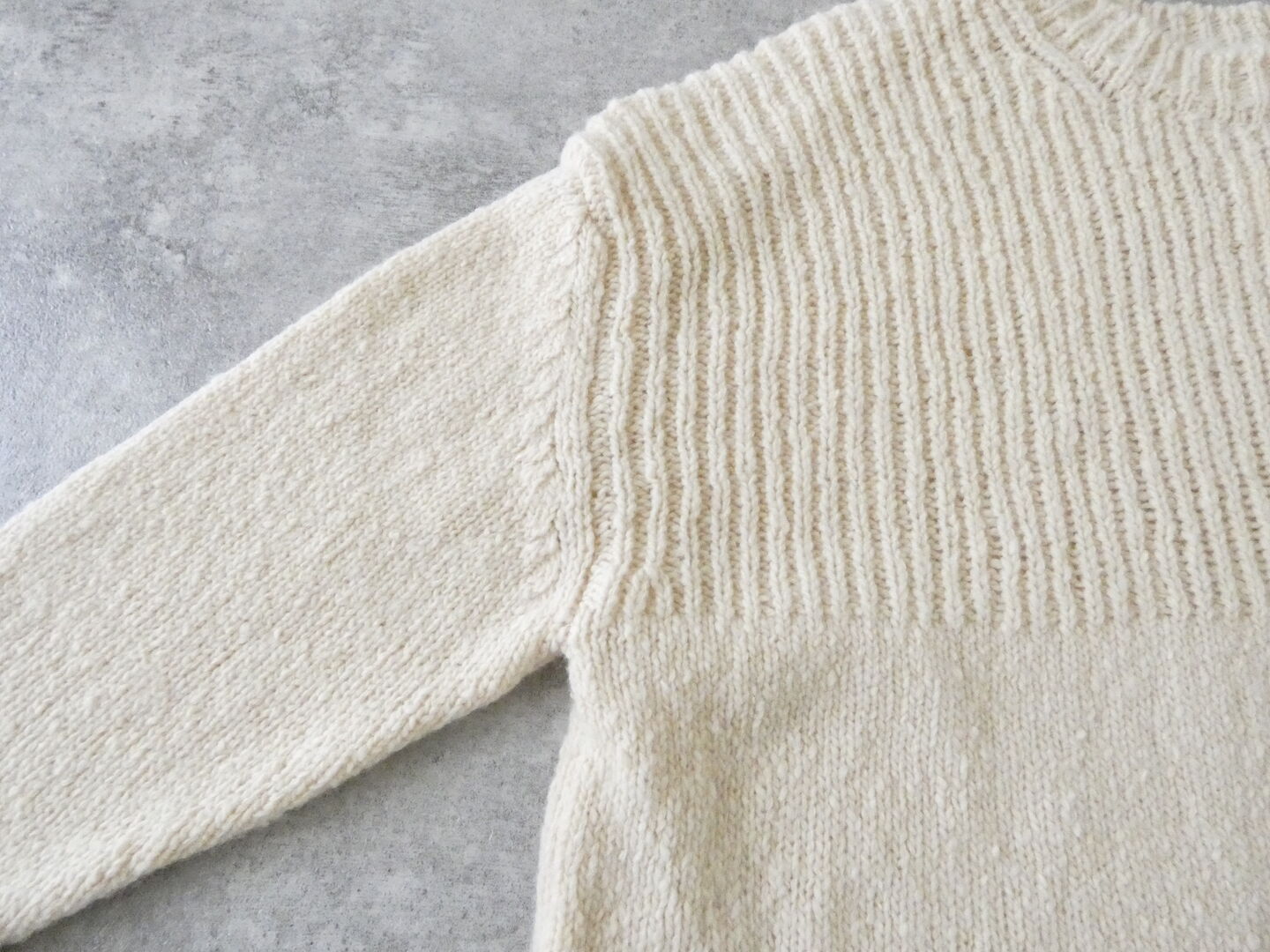 homspun(ホームスパン) ネップヤーンクループルオーバーの商品画像26