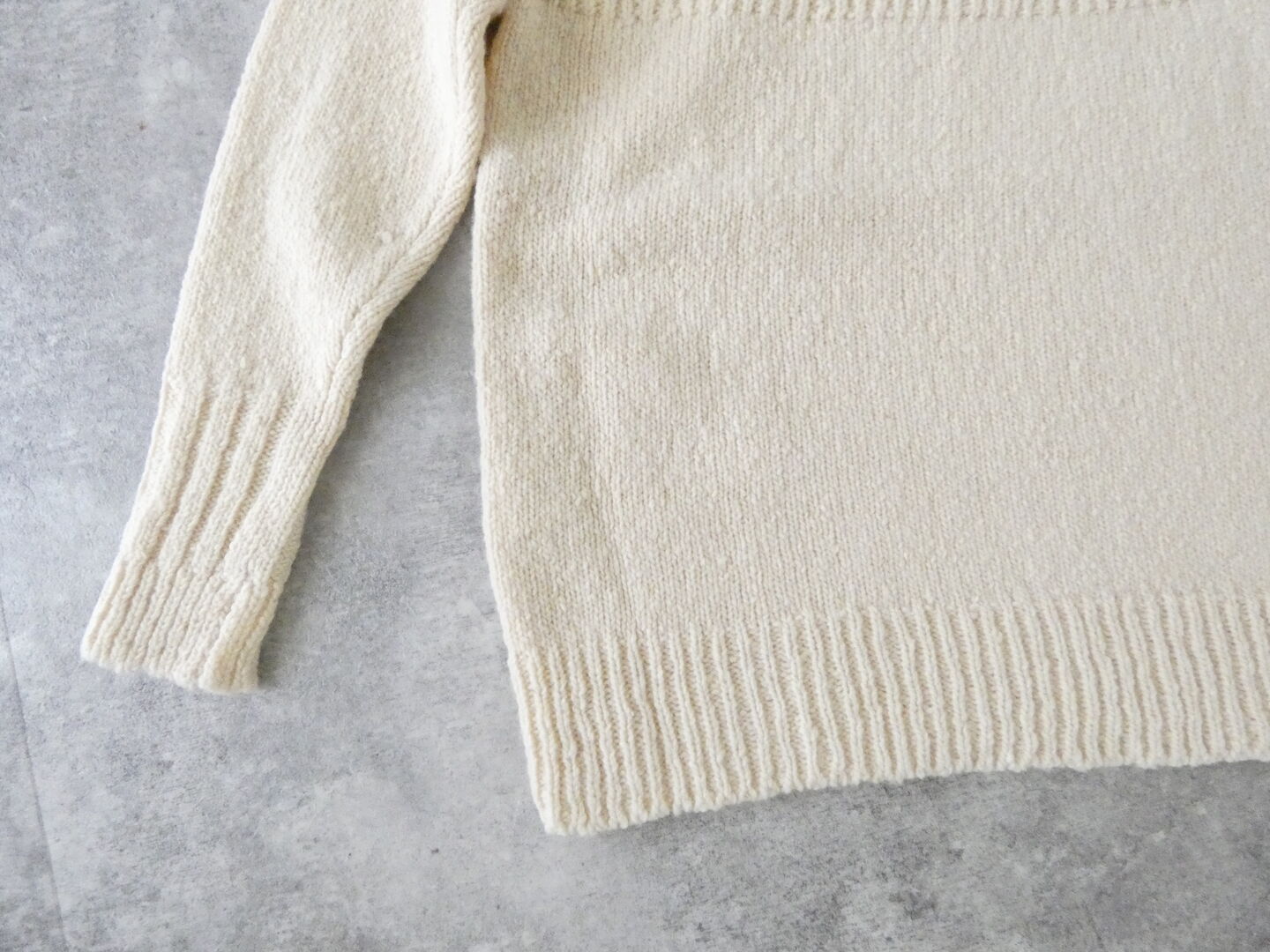homspun(ホームスパン) ネップヤーンクループルオーバーの商品画像32
