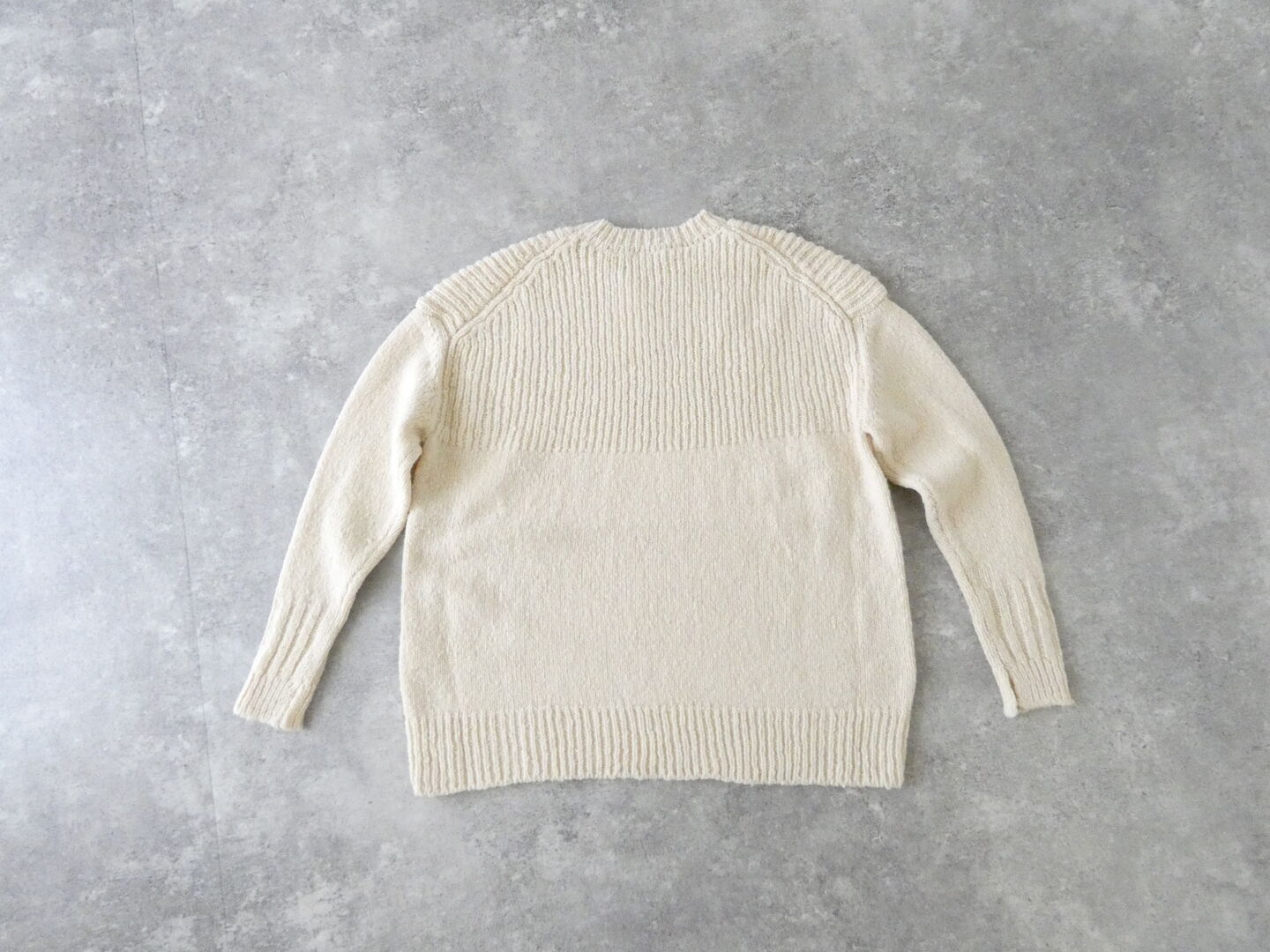 homspun(ホームスパン) ネップヤーンクループルオーバーの商品画像8