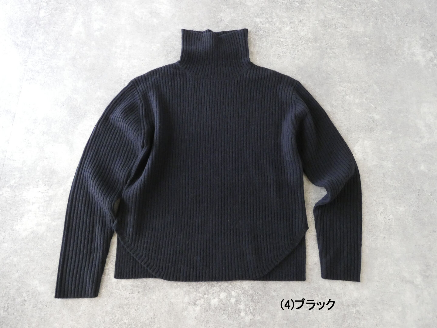 homspun(ホームスパン) メリノウールリブセーターの商品画像10