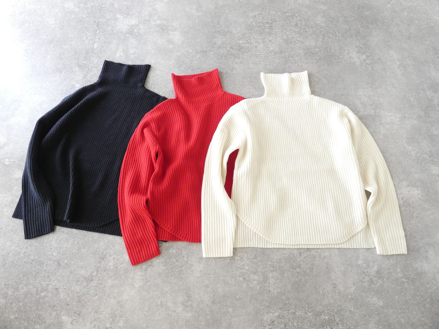 homspun(ホームスパン) メリノウールリブセーターの商品画像3