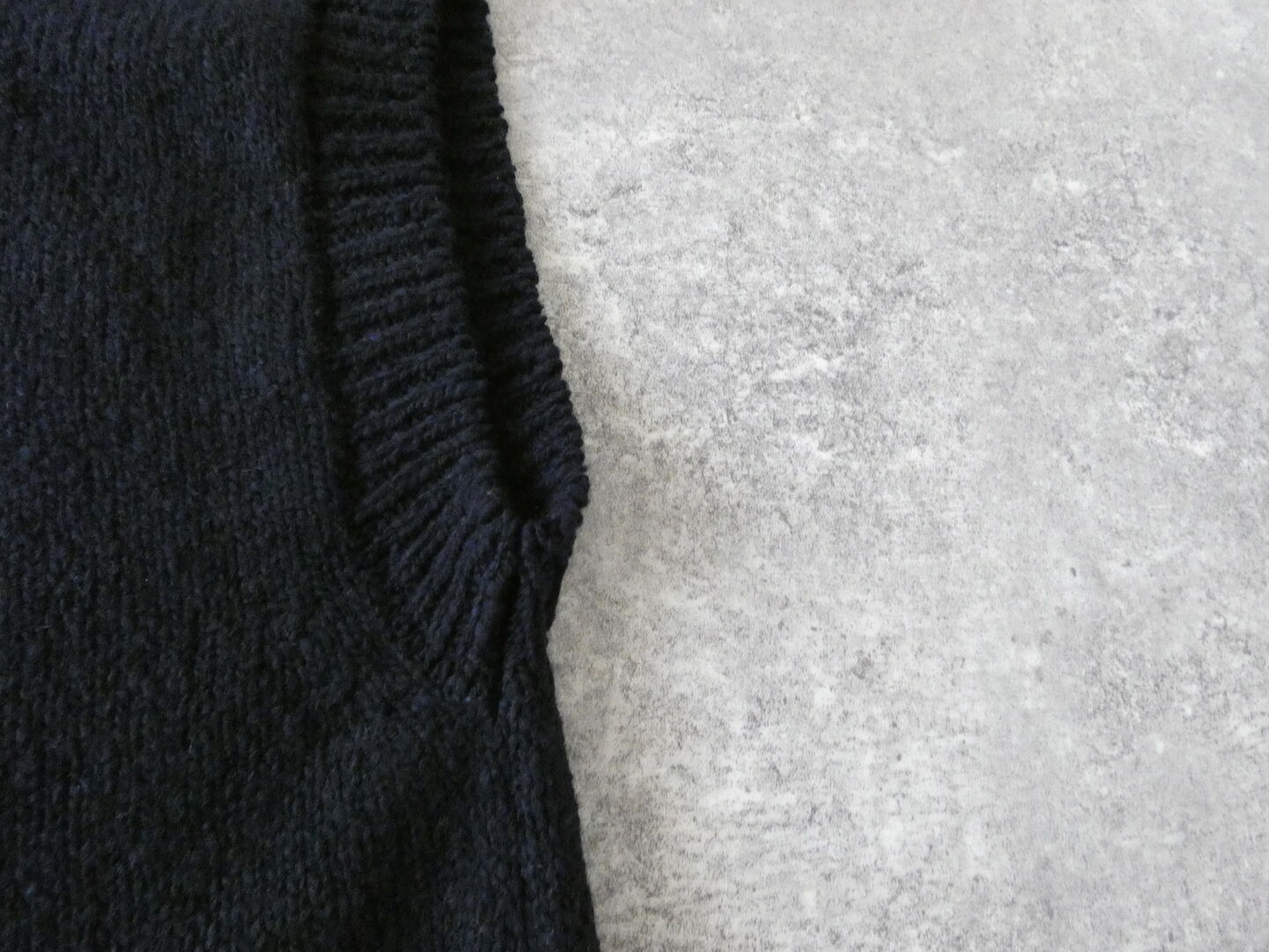 homspun(ホームスパン) ネップヤーンタートルベストの商品画像22