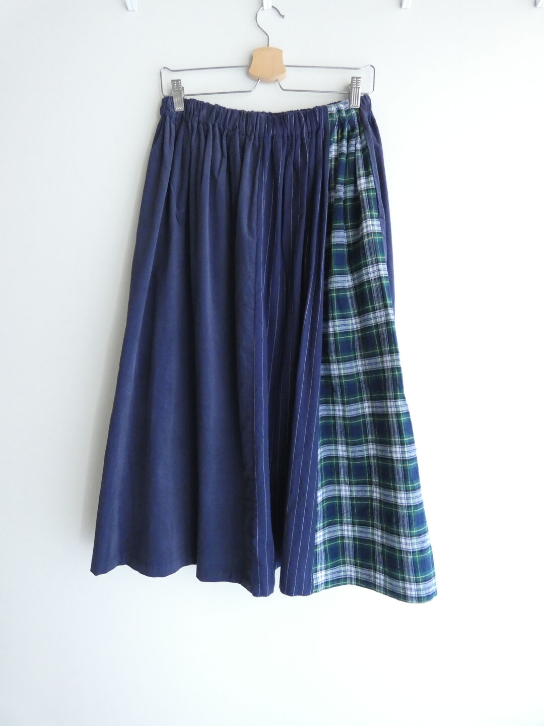 NATURAL LAUNDRY(ナチュラルランドリー) 先染めパネルシャーリングスカートの商品画像12