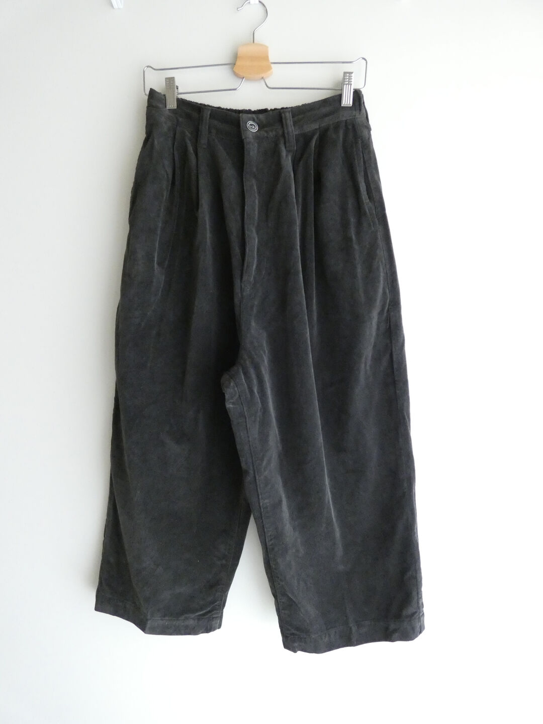 Brocante(ブロカント) 黒染コトンベロアパンツの商品画像10