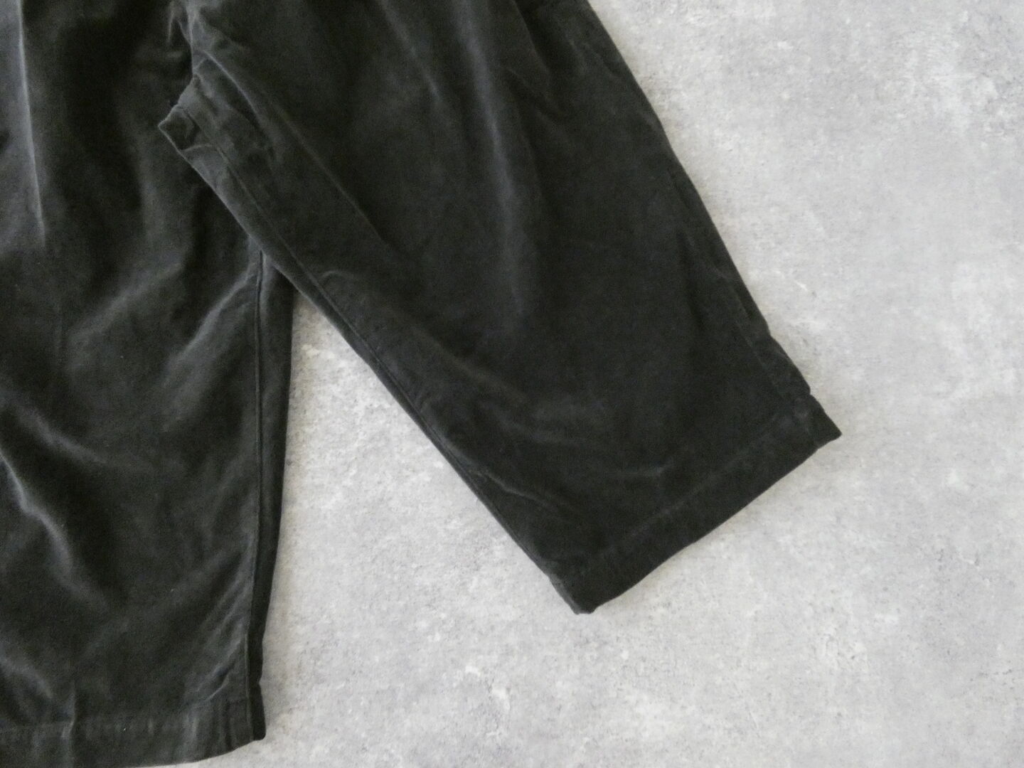 Brocante(ブロカント) 黒染コトンベロアパンツの商品画像19