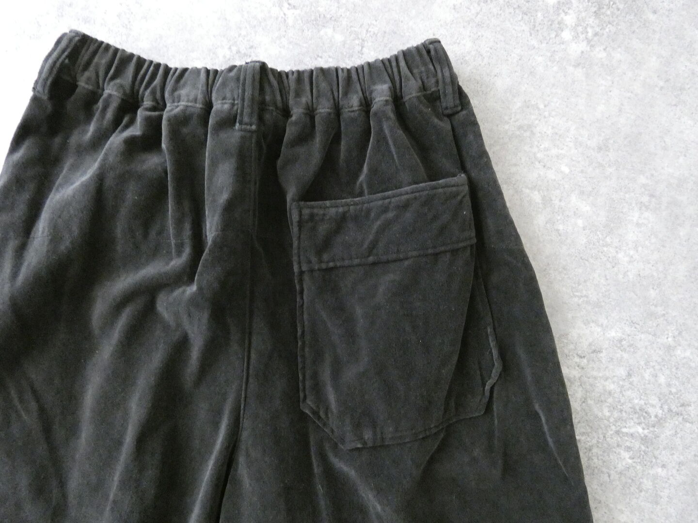 Brocante(ブロカント) 黒染コトンベロアパンツの商品画像22
