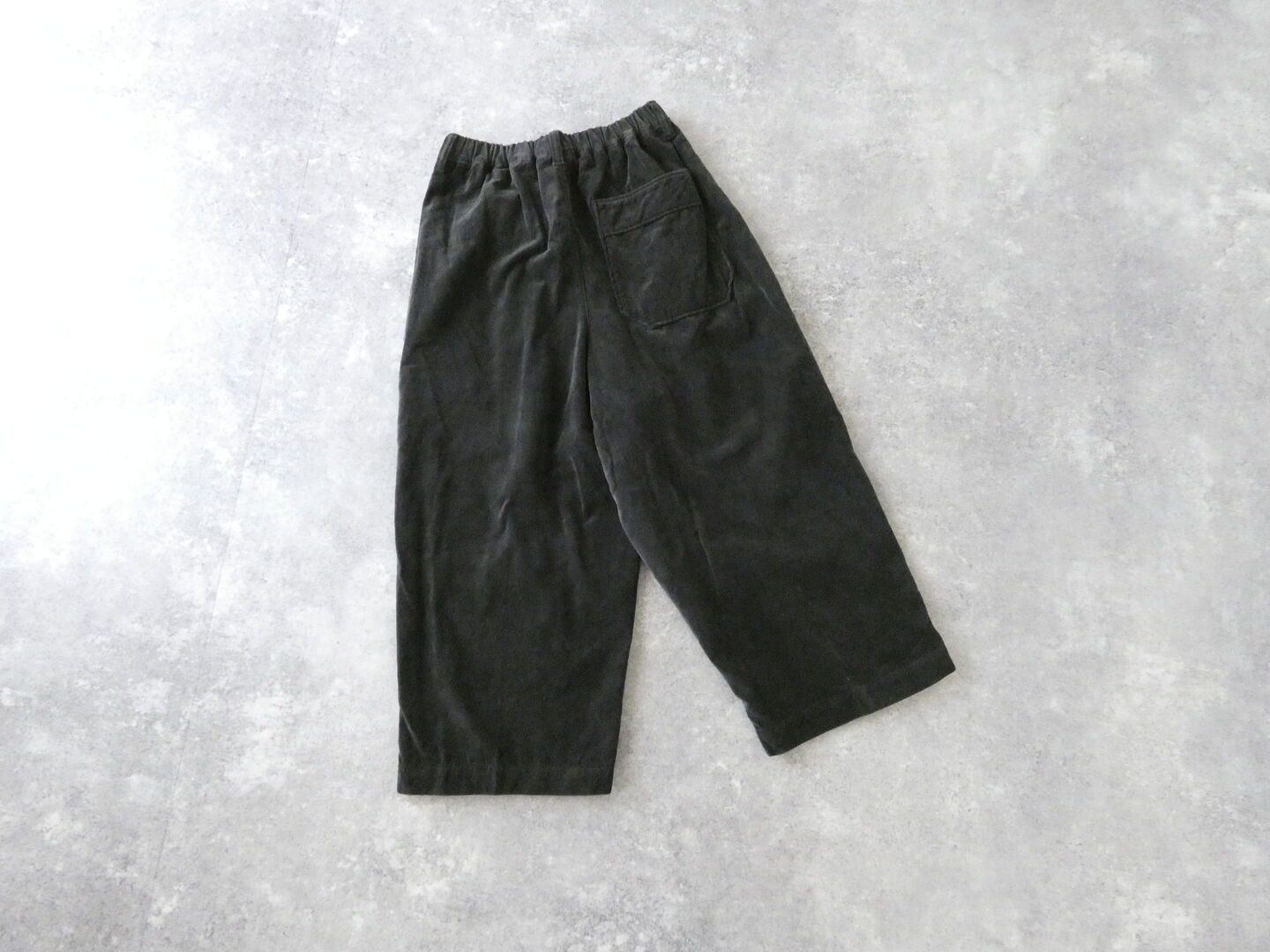 Brocante(ブロカント) 黒染コトンベロアパンツの商品画像9