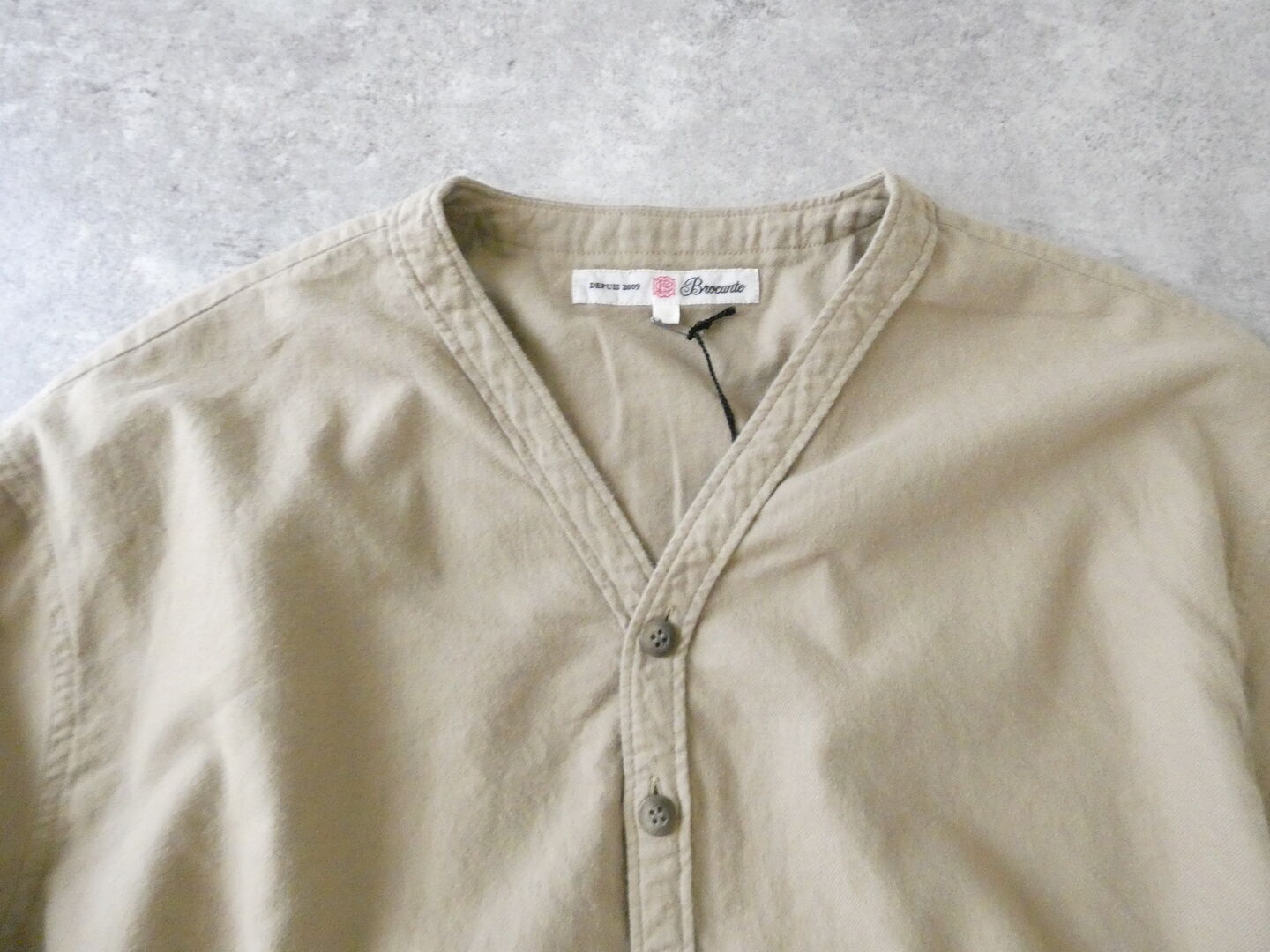 Brocante(ブロカント) 20Sフランネルカルディガンシャツの商品画像16