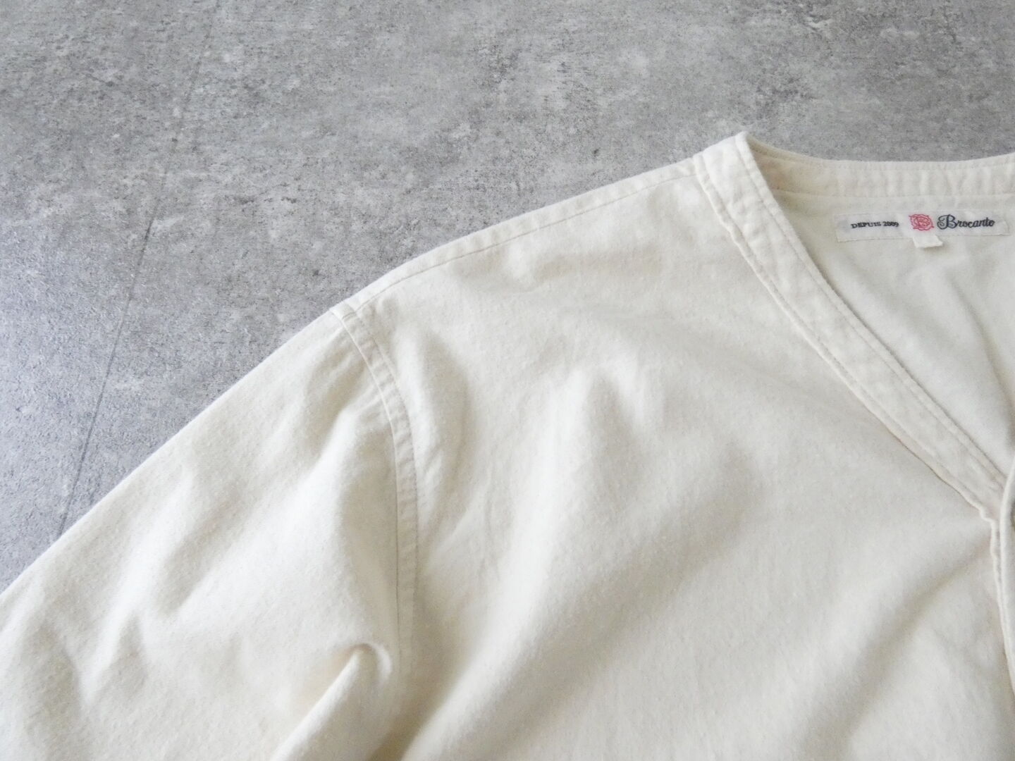 Brocante(ブロカント) 20Sフランネルカルディガンシャツの商品画像49