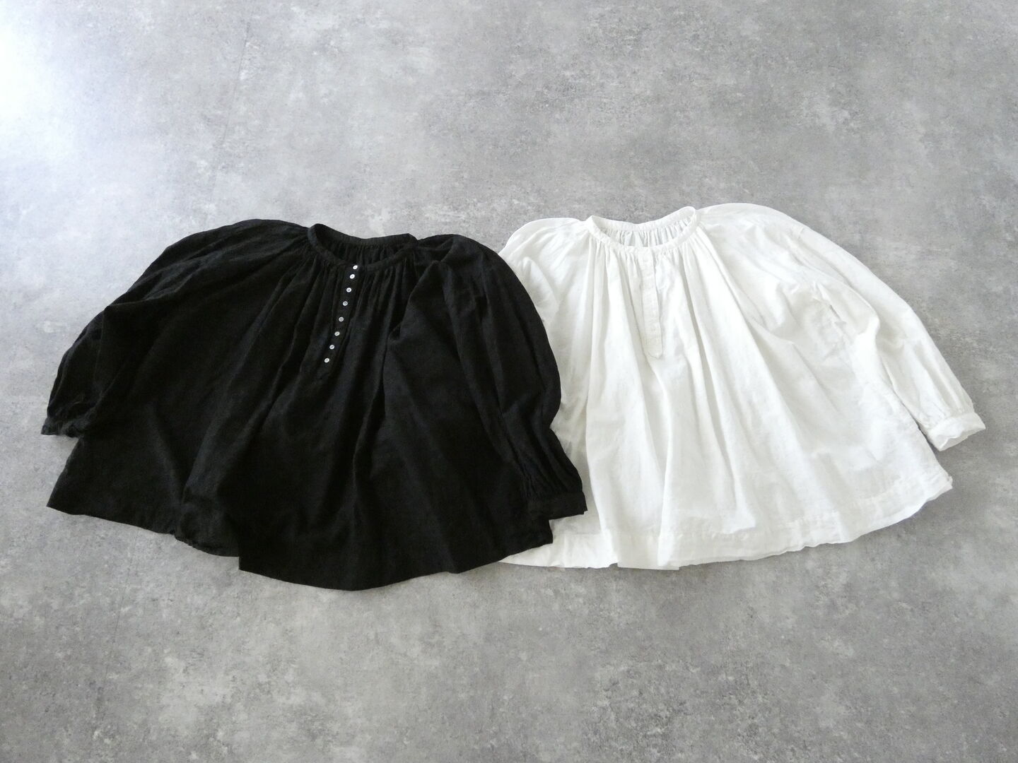 Gauze#(ガーゼ) アンティークジャガードチャーチスモックブラウスの商品画像2